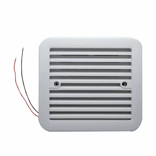 Caravan Roof Vent Coating Opens For Easy Cleaning, Aerodynamic Design, Easily Mounts to RV With Included Hardware - (White)