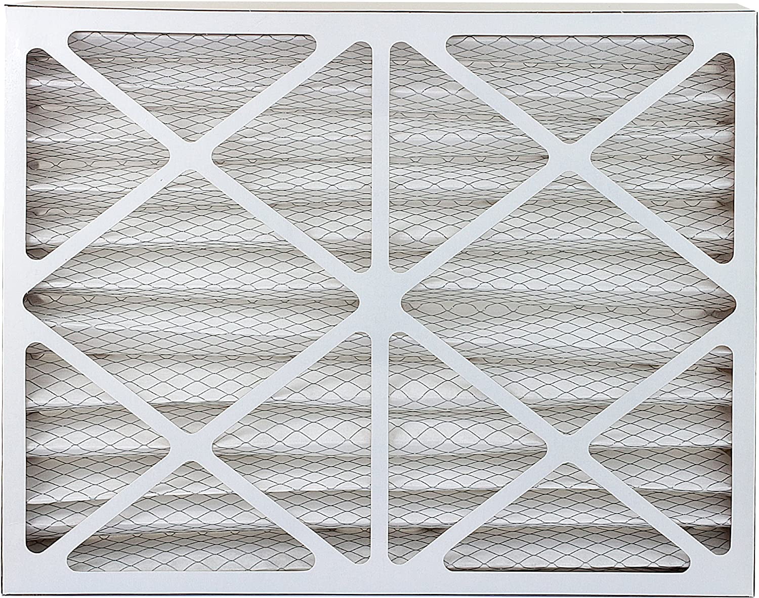 Filterbuy 20x25x4 MERV 8 Pleated HVAC AC Furnace Air Filters (12-Pack)