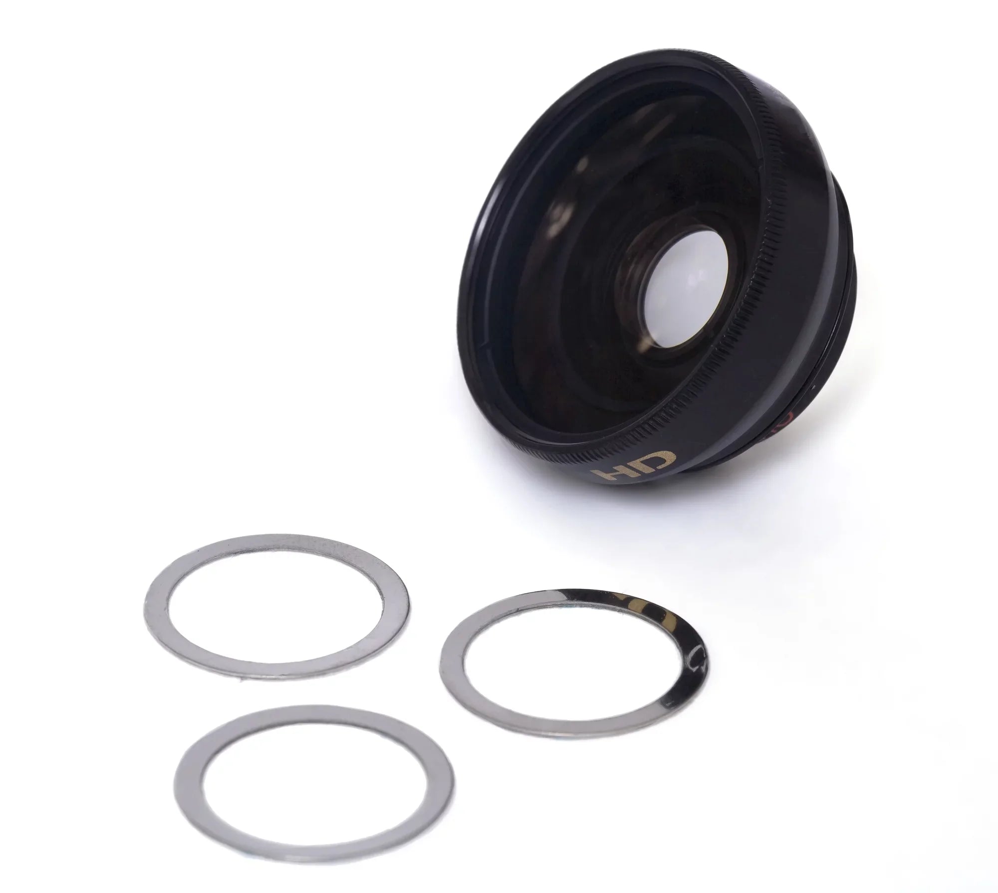 JVC PICSIO GC-FM1VUS 0.45x Wide Angle Lens (HD) Chrome Finish W/ Macro (Modification Style) Magnetic Type.