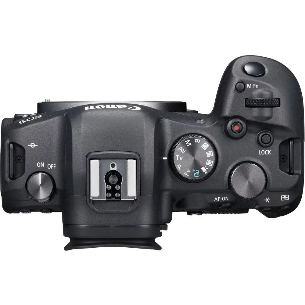 Canon EOS R6 Mirrorless Digital Camera (Body Only) - 12PC Accessory Bundle