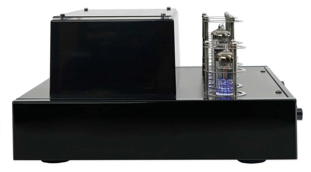 Rockville LED Tube Amp/Home Theater Receiver+(8) 6.5" White Ceiling Speakers
