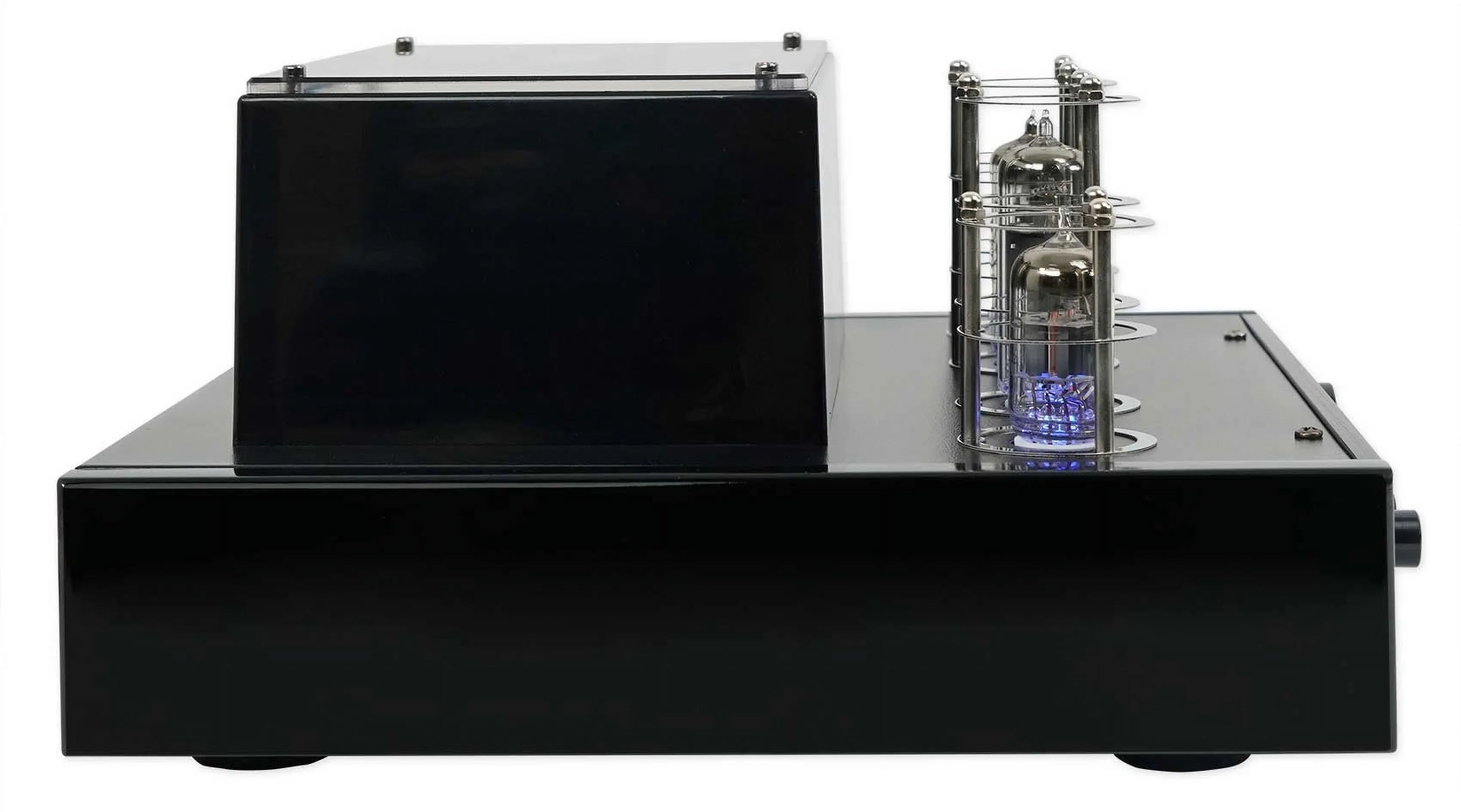Rockville LED Tube Amp/Home Theater Receiver+(8) 6.5" White Ceiling Speakers