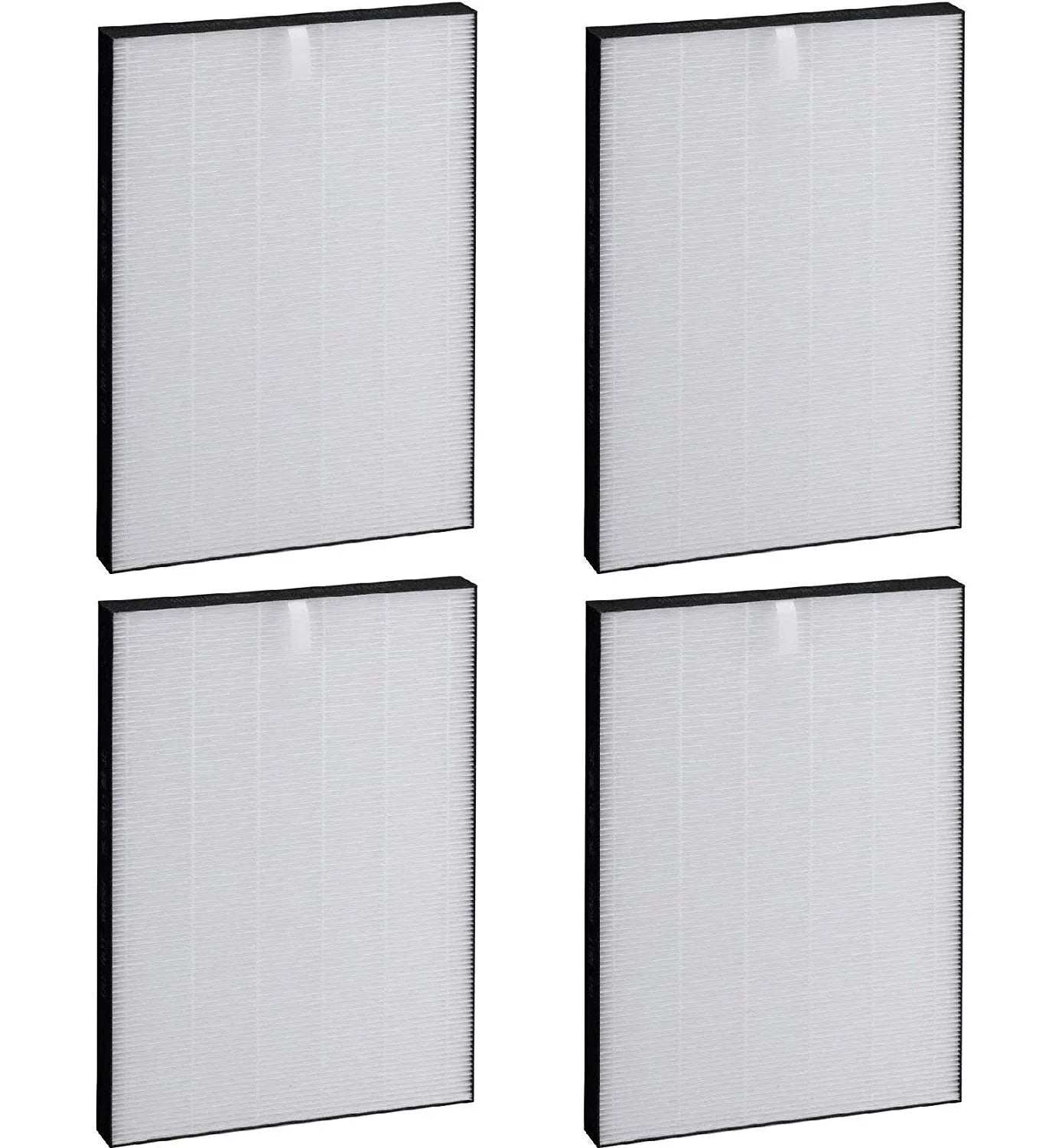 Nispira Premium True HEPA Filter Replacement Matching Sharp Air Purifier KC-850U, Compared to Part FZ-C100HFU, 4 Filters