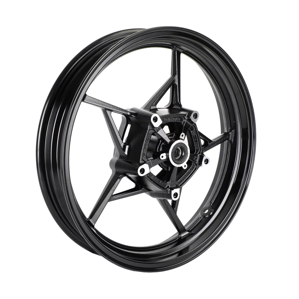 FRONT WHEEL RIM BLACK FOR KAWASAKI NINJA 400 EX400 ABS 2018 2019 2020 2021 2023